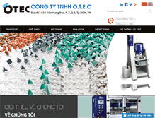 Tablet Screenshot of otecvn.com.vn